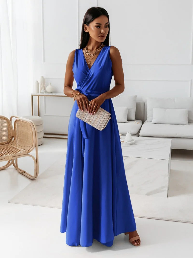 Sophia Wrap Maxi Wedding Guest Dress Foto 7
