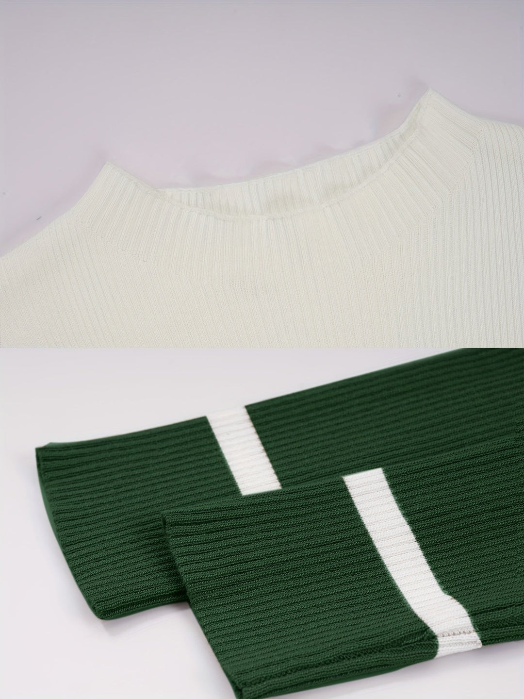 Striped Long-Sleeve Party Dress for Women (13)