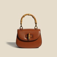 Mia | Structured Compact Leather Tote Bag for Women