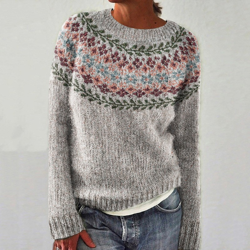 Suki Retro Jumper with Print Foto 8
