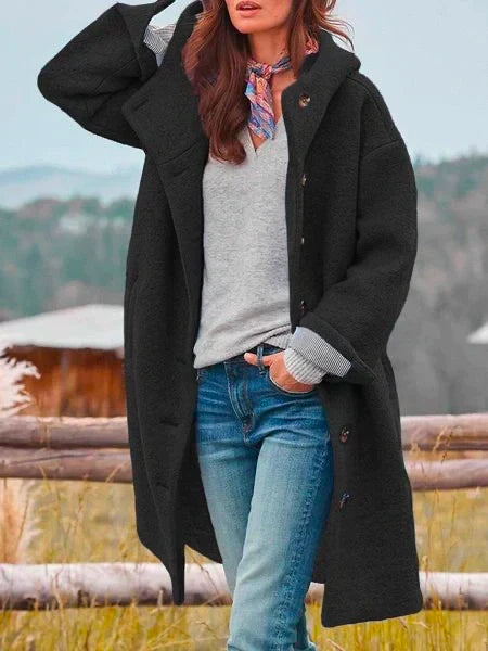 Trudy Fleece Coat in a Plush Look Foto 4