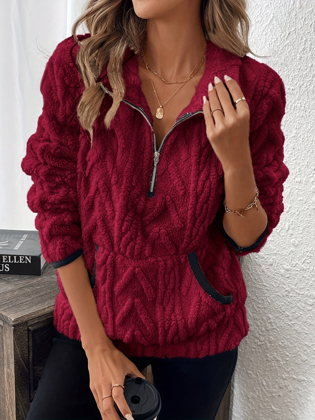 Vi Fluffy Soft-Knit Jumper Foto 1