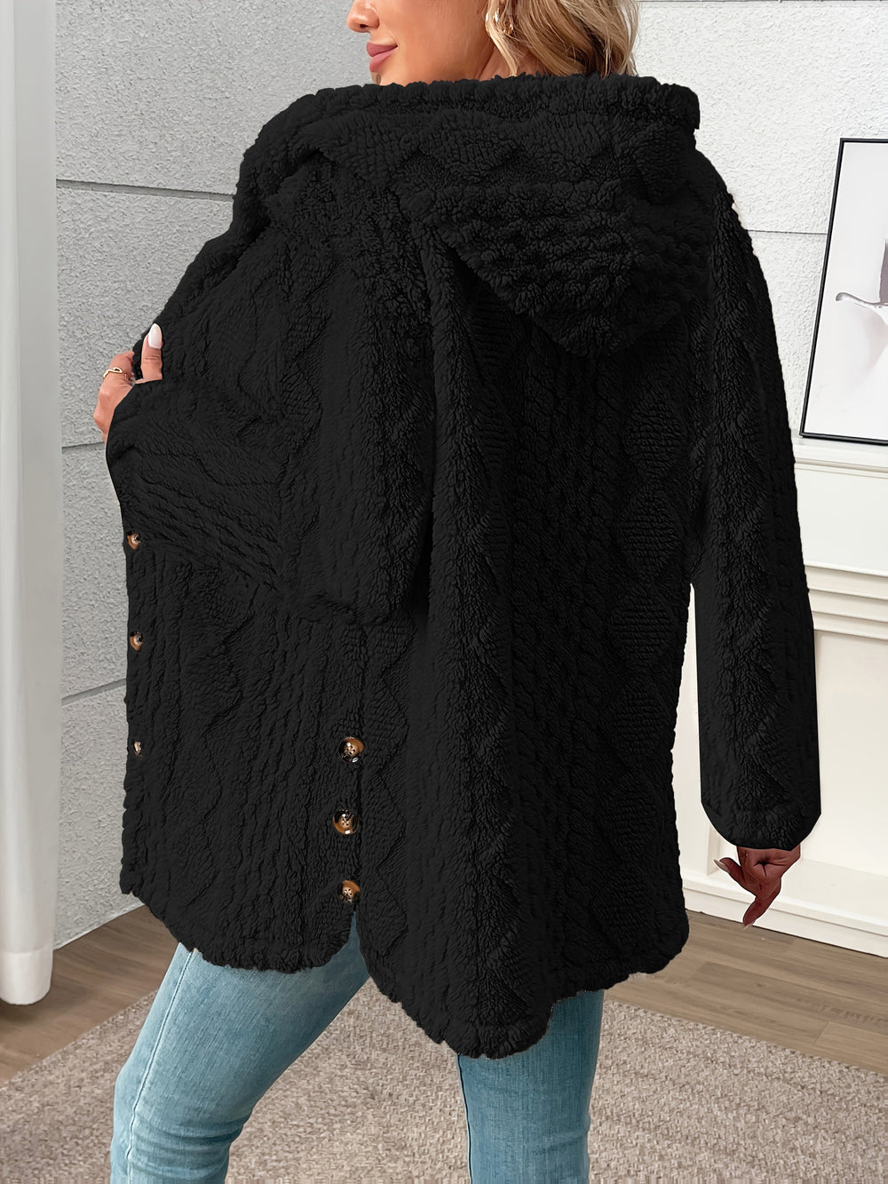 Warm Textured Autumn Women's Jacket (2)