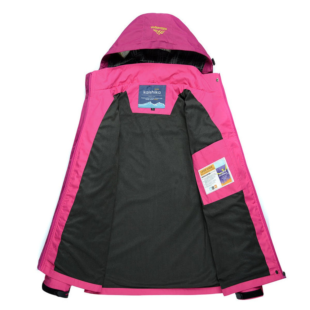 Waterproof Jacket for Women Hooded and Quilted (2)