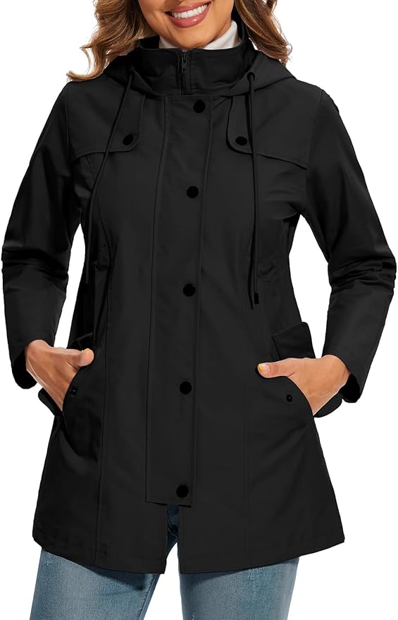Women's Autumn Coat with Windproof Lining (2)
