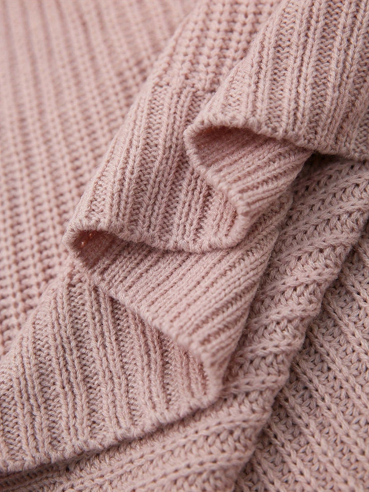 Women's Autumn Knitted Jumper Dress Oversized (10)