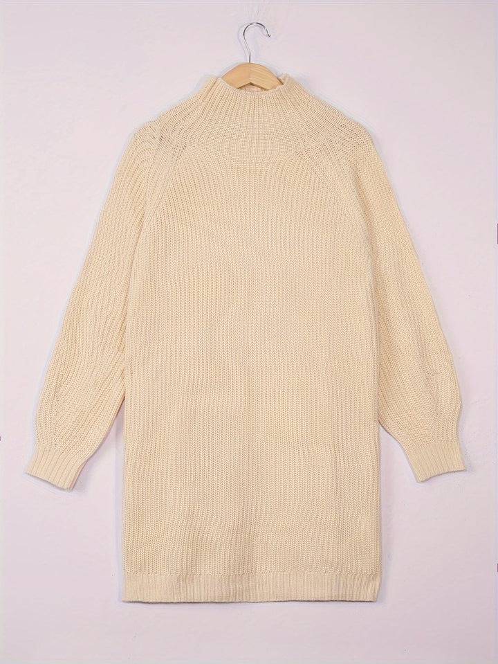 Women's Autumn Knitted Jumper Dress Oversized (13)