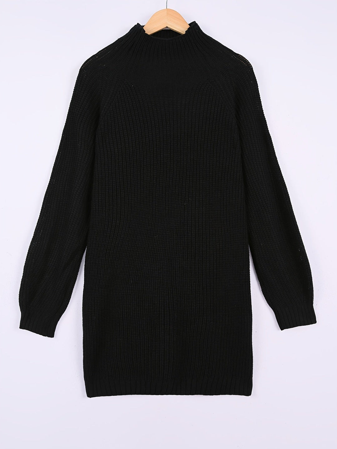 Women's Autumn Knitted Jumper Dress Oversized (3)