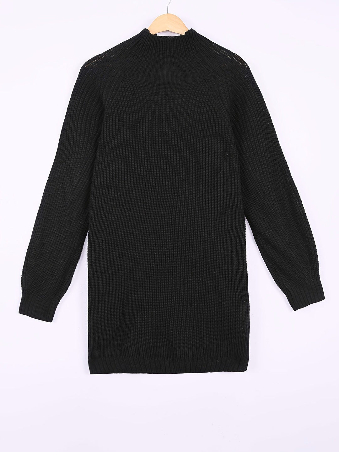 Women's Autumn Knitted Jumper Dress Oversized (4)