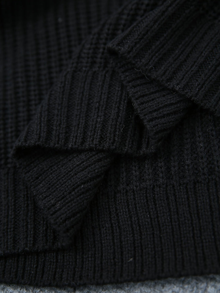 Women's Autumn Knitted Jumper Dress Oversized (5)