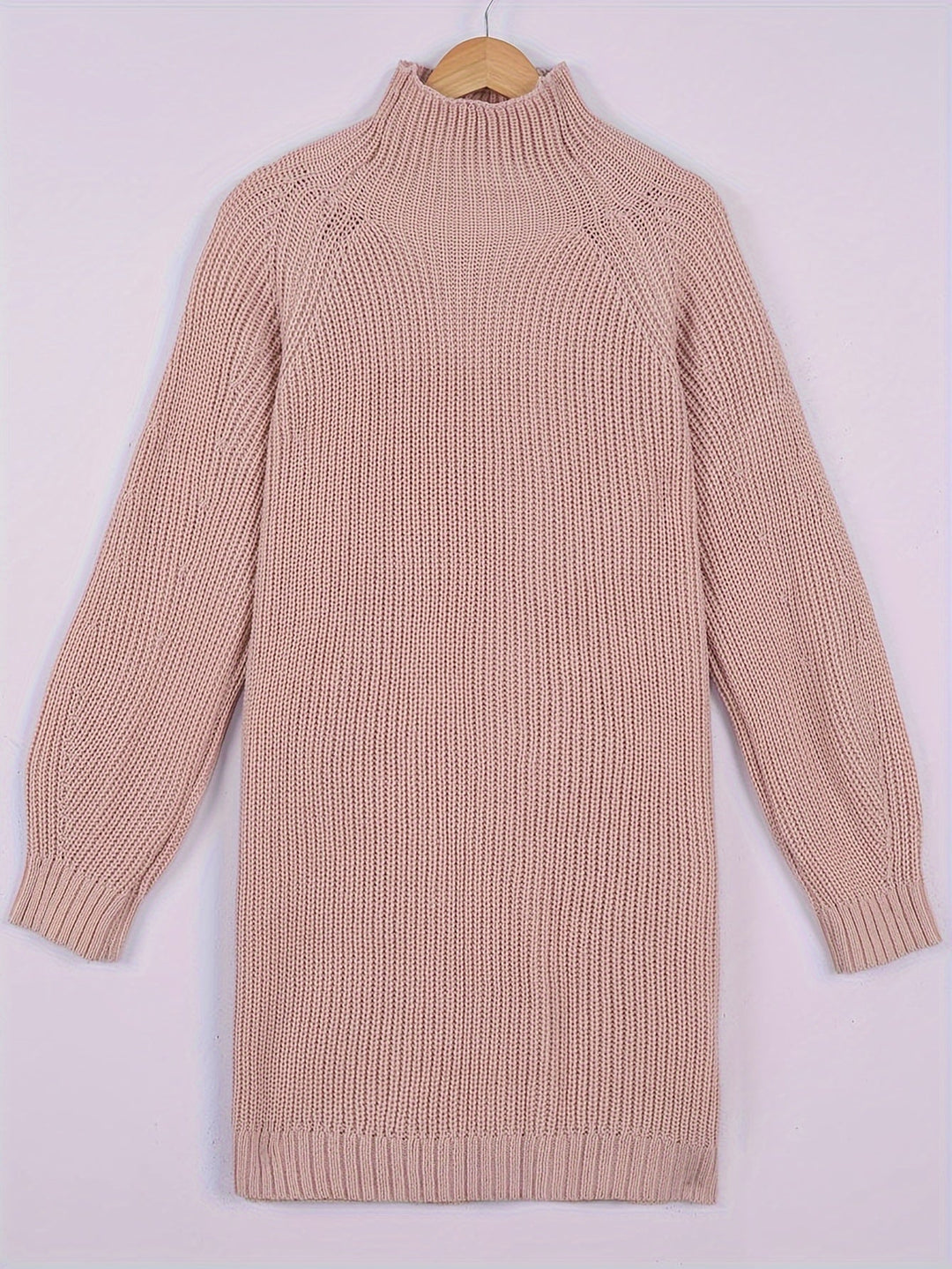 Women's Autumn Knitted Jumper Dress Oversized (8)