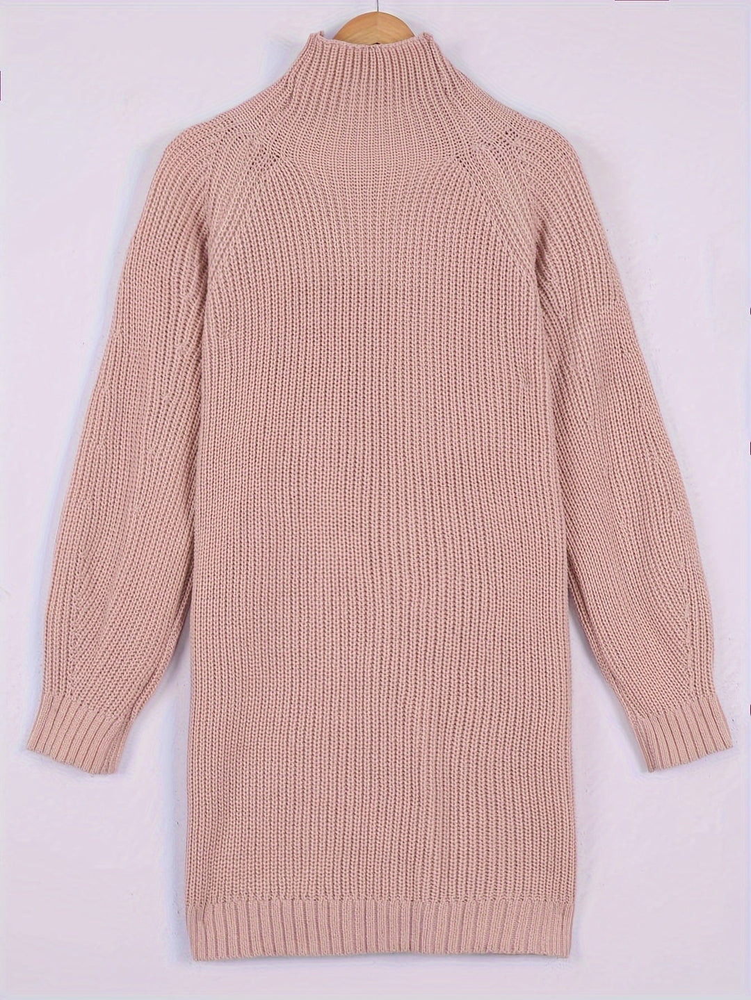Women's Autumn Knitted Jumper Dress Oversized (9)