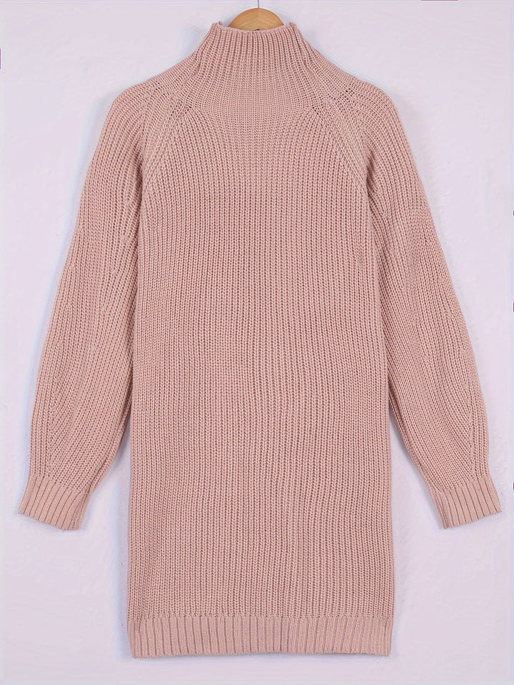 Women's Autumn Knitted Jumper Dress Oversized (9)