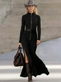 Freya | Women's Autumn Maxi Dress in Casual Style