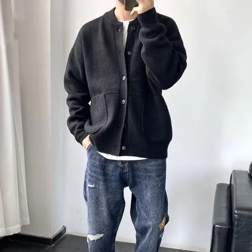Women's Black Cardigan for Autumn Layers (5)