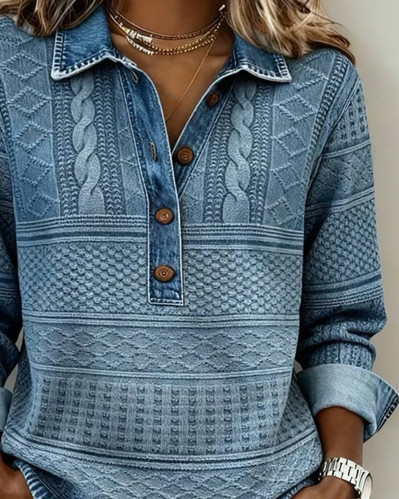Women's Cable Knit Button-Front Cardigan for Autumn (3)