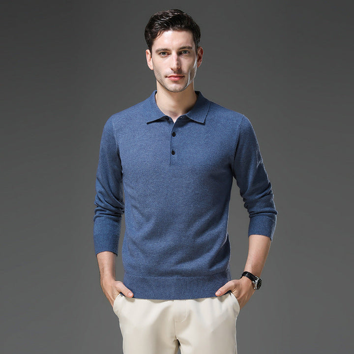 Women's Cashmere Polo Sweater for Business (9)