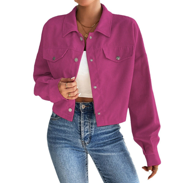 Women's Casual Corduroy Jacket Penelope (5)