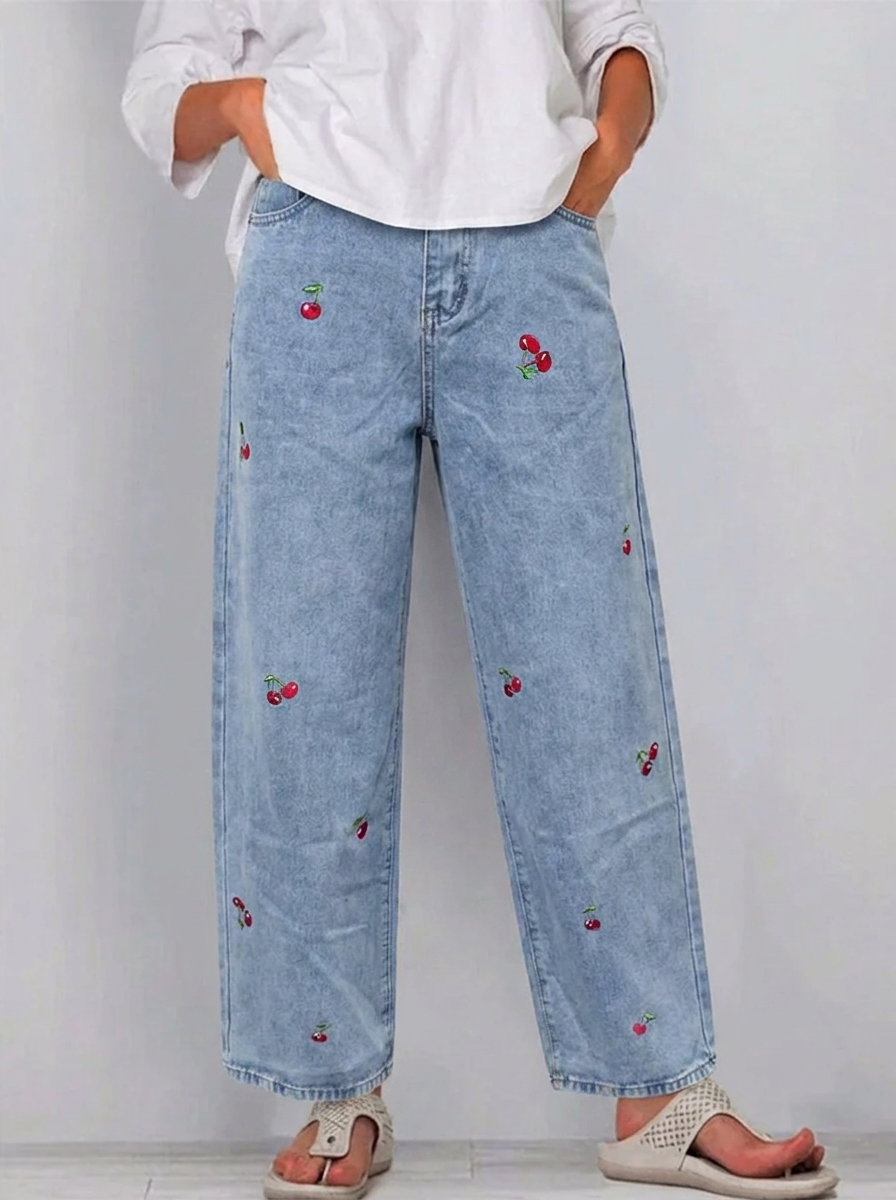 Women's Casual Denim Jeans with Comfortable Stretch