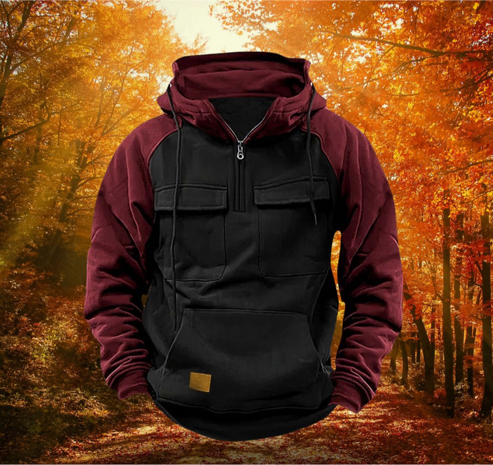 Women's Casual Hoodie for Autumn Adventures in Black