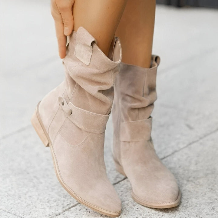Women's Casual Leather Boots for Summer (6)