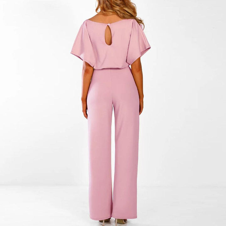 Women's Casual Short-Sleeve Jumpsuit for Summer (5)