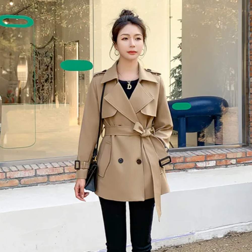 Women's Casual Trenchcoat for Autumn Wear (2)
