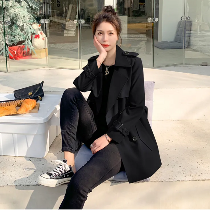 Women's Casual Trenchcoat for Autumn Wear (3)