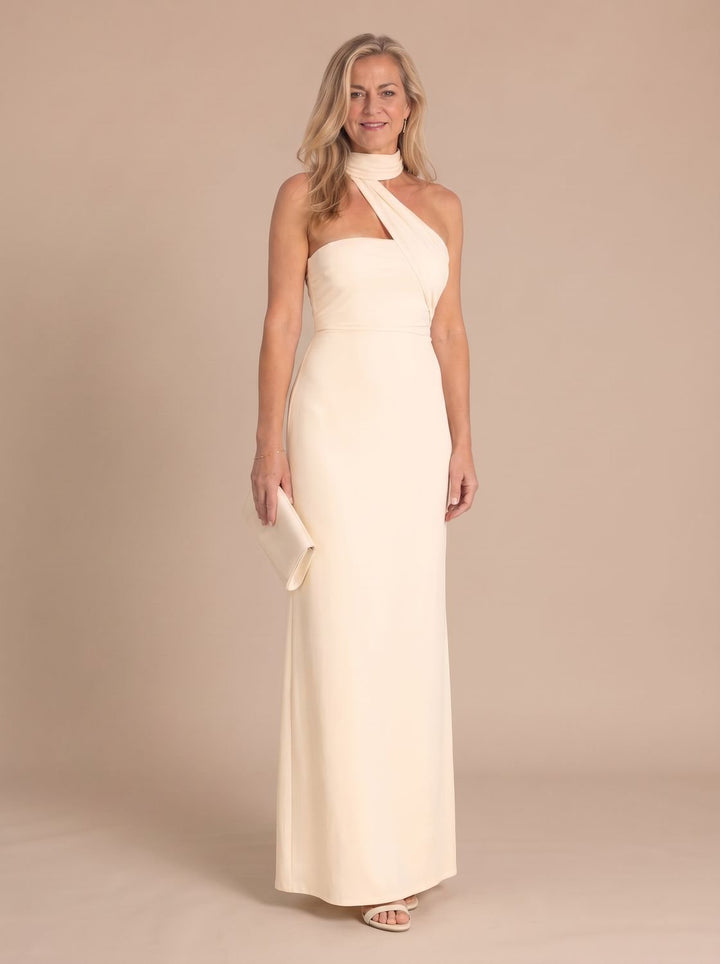 Women's Christmas Party Dress Halter Maxi (3)
