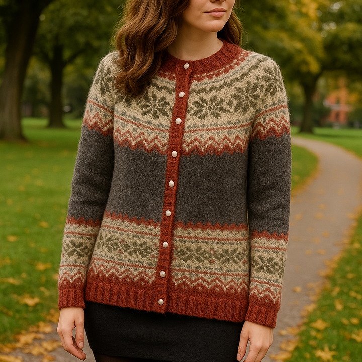 Women's Classic Cardigan in Soft Knit (2)