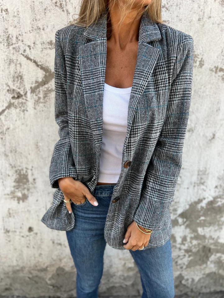 Women's Classic Cotton Blazer for Everyday