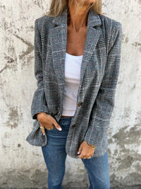Florence | Women's Classic Cotton Blazer for Everyday