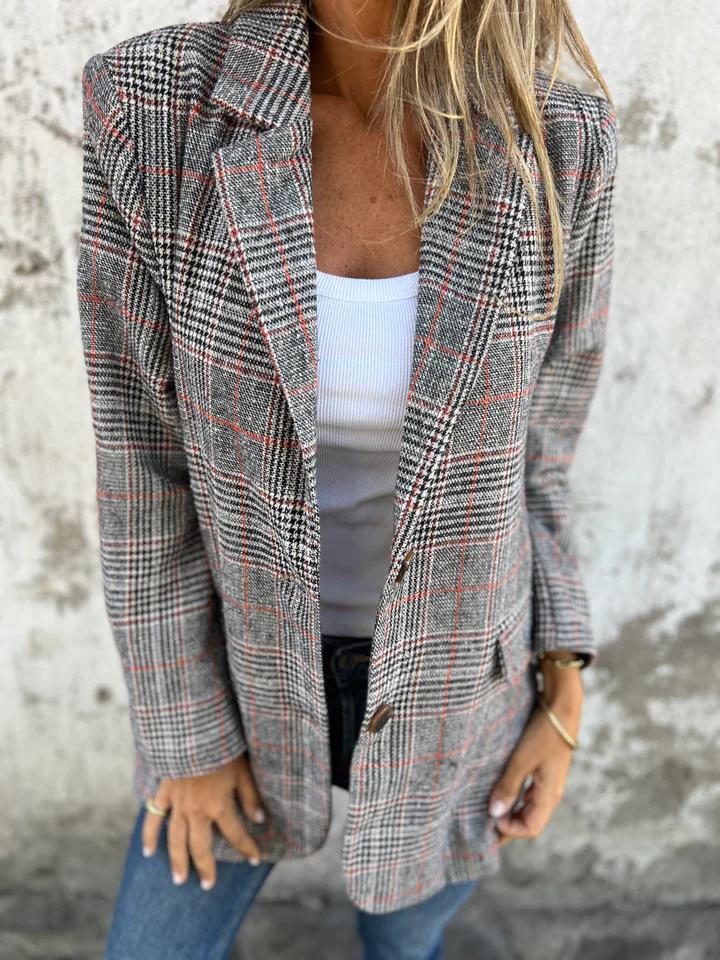 Women's Classic Cotton Blazer for Everyday (5)