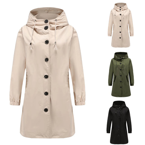 Women's Classic Trenchcoat for Autumn Versatility (4)