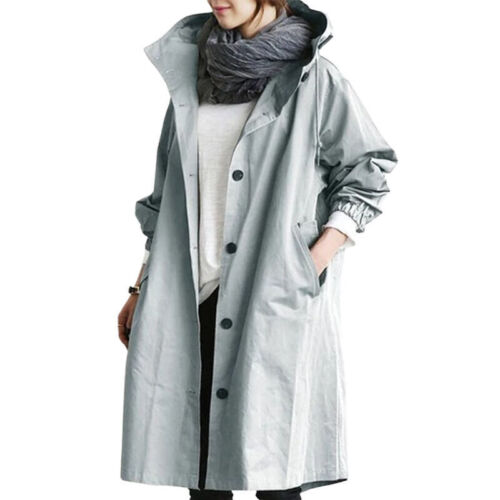 Women's Classic Trenchcoat for Autumn Versatility in Light Blue