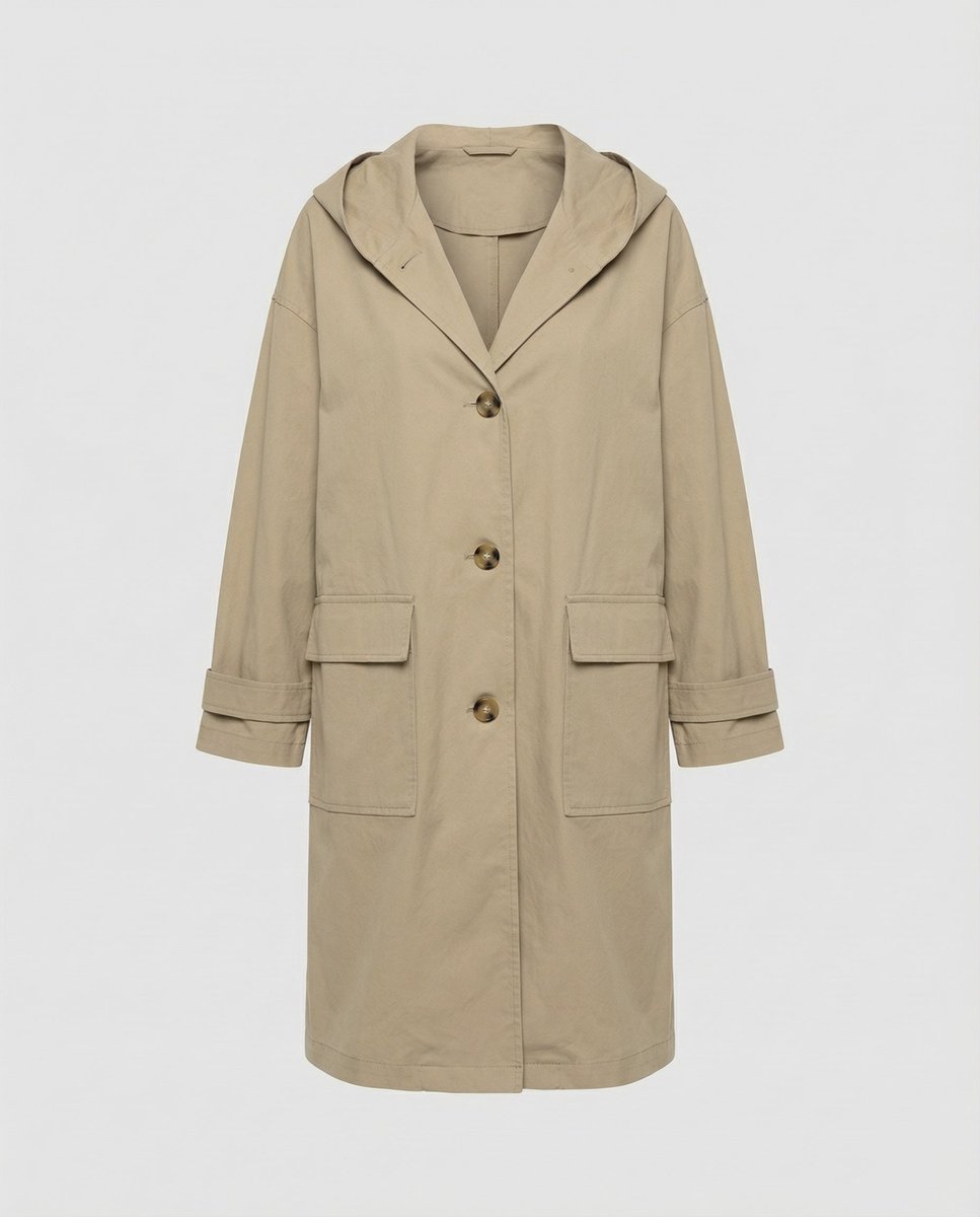 Women's Classic Waterproof Trench Coat for Autumn (7)