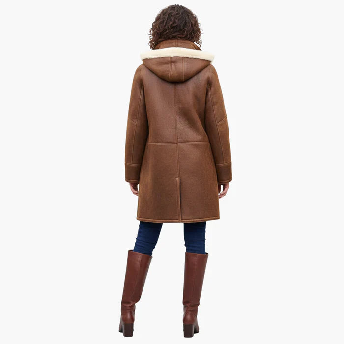 Women's Coat with Cozy Hood for Autumn (5)