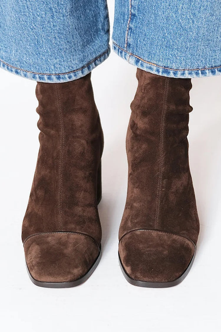 Women's Comfortable Suede Ankle Boots (2)