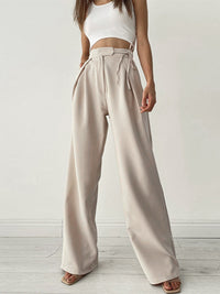 Mia | Women's Comfortable Wide Leg Pants High Waist