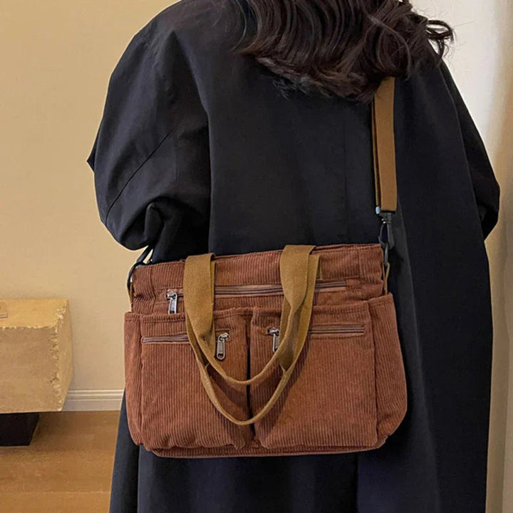 Women's Cord Tote Bag for Everyday (4)