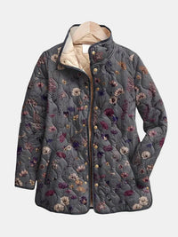 Amber | Women's Draped Oversized Quilted Puffer Coat