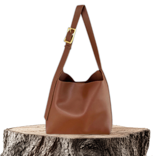Women's Elegant Buckle Handbag for Everyday Wear