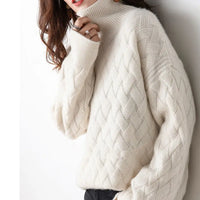 Freya | Women's Elegant Cashmere Turtleneck for Autumn