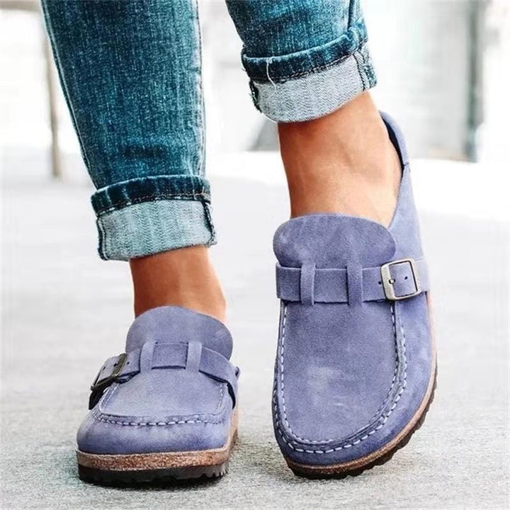 Women's Elegant Everyday Loafer for Spring in Purple