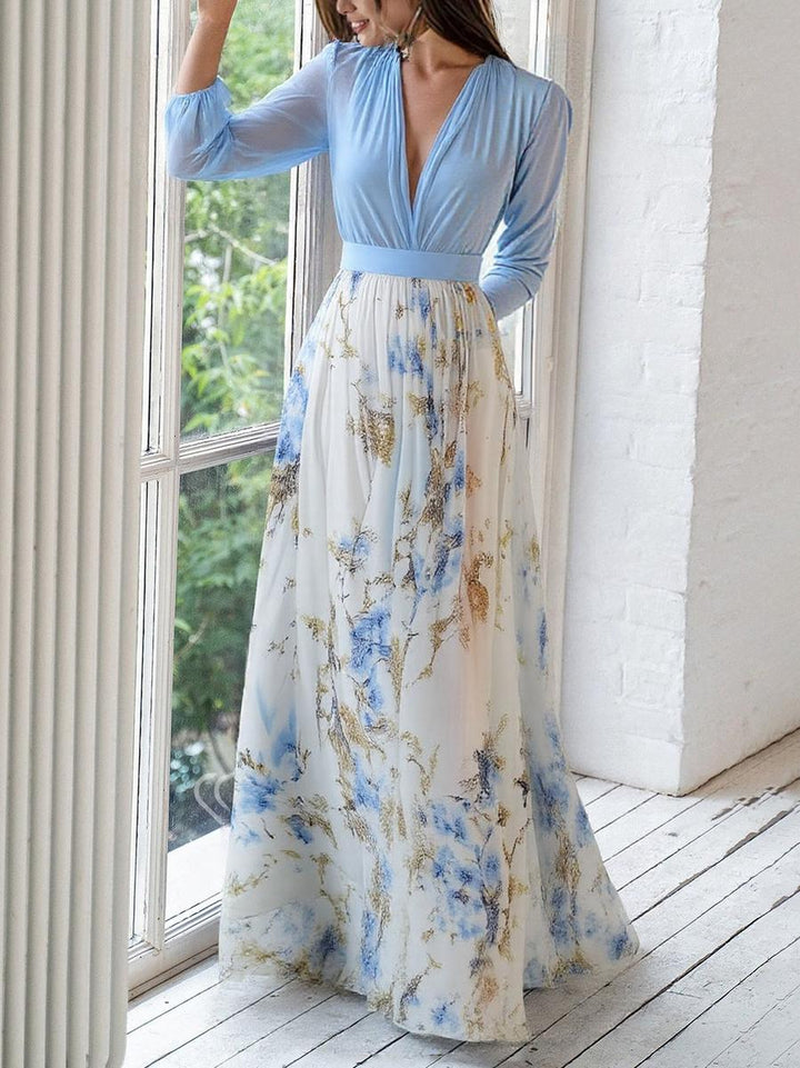 Women's Elegant Fall Maxi Dress (3)