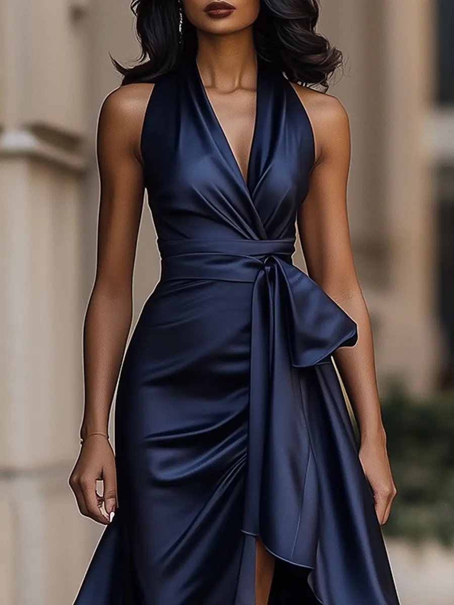 Women's Elegant Fall Wedding Guest Dress (3)