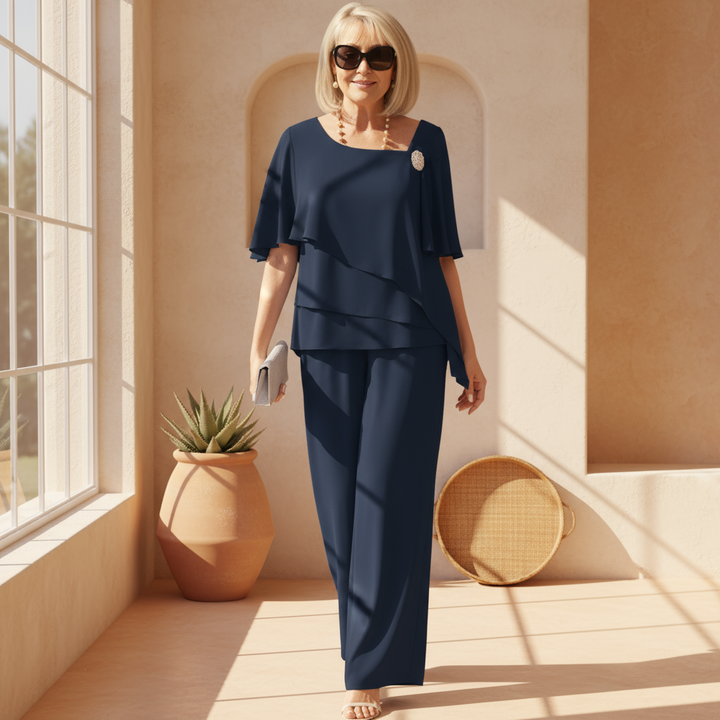 Women's elegant flowing set