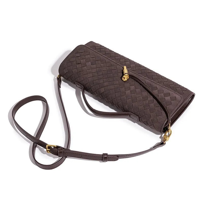 Women's Elegant Leather Tote with Polished Hardware (8)