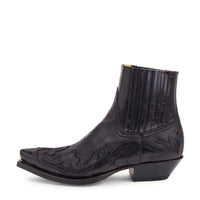 Matilda | Women's Embroidered Cowboy Ankle Boots