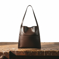 Ella | Women's Everyday Brown Vegan Leather Handbag